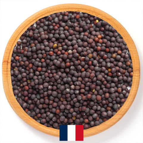 MOUTARDE BRUNE graine bio (origine France)