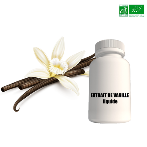 EXTRAIT DE VANILLE liquide bio