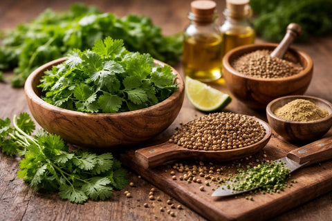 Coriandre : Bienfaits, Utilisations et Propriétés