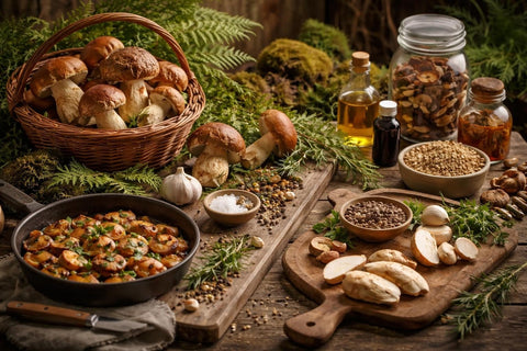 Champignon cèpe : bienfaits, cuisine et conservation