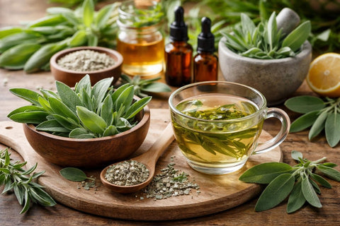 Feuille de Sauge : Bienfaits, Usages et Vertus