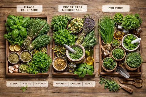 Liste Herbe Aromatique : Guide Complet 2026