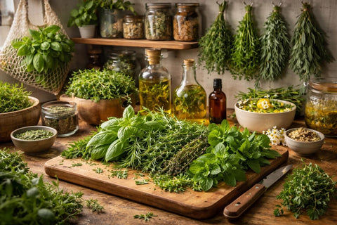 Herbes Fraîches : Guide Complet pour les Utiliser et les Conserver