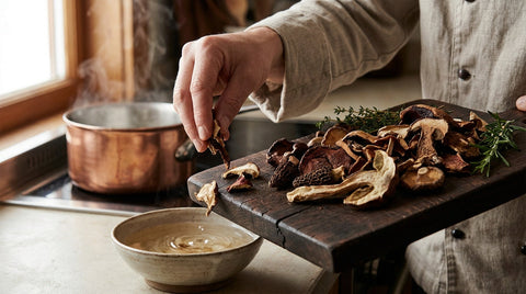 Utilisation des champignons déshydratés : les secrets des chefs