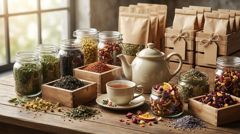Grossiste en thés et infusions bio pour salons de thé