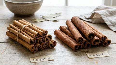 Cannelle de Ceylan ou Cassia : quelle est la différence ?
