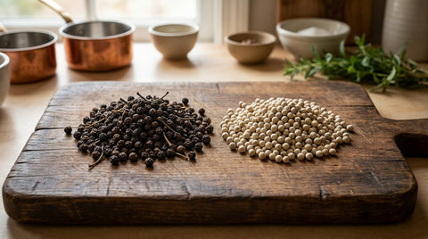 Poivre noir ou poivre blanc : comment choisir selon vos plats ?