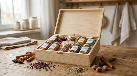 5 idées de cadeaux avec des épices bio pour les gourmets