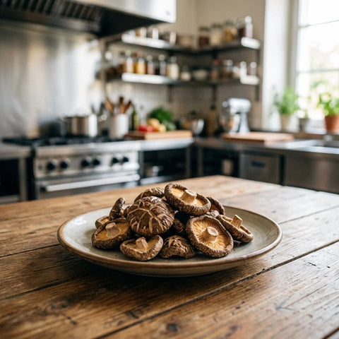 CHAMPIGNONS morceaux bio