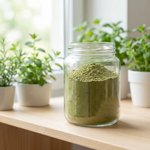 MARJOLAINE feuilles poudre bio ( Origine France )