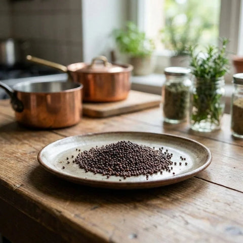 MOUTARDE BRUNE graines bio (origine France)