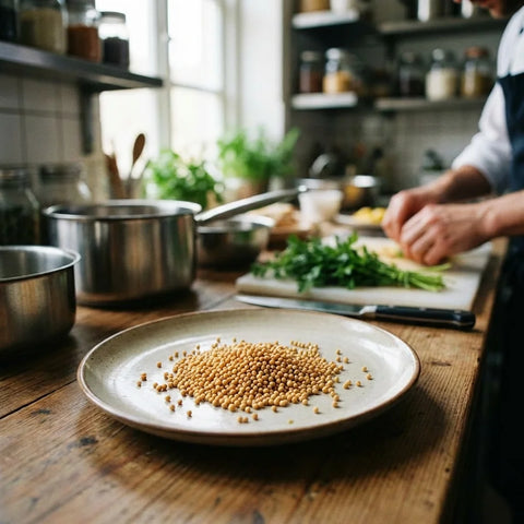 MOUTARDE JAUNE graines bio (origine France)