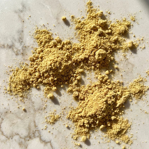 MOUTARDE JAUNE graines poudre bio