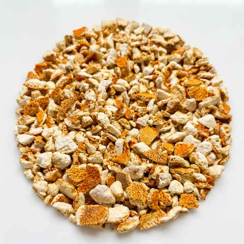 ORANGE écorces granulat bio