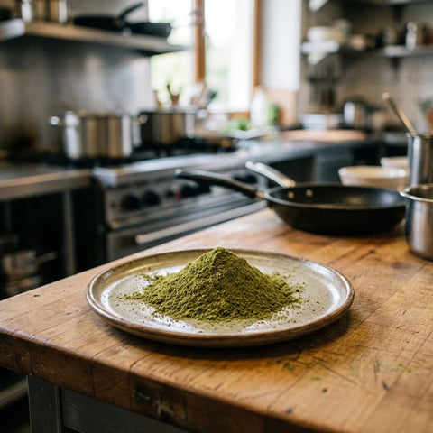 ORIGAN VERT feuilles poudre bio (origine France)