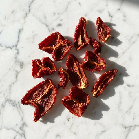 POIVRON rouge morceaux UE bio