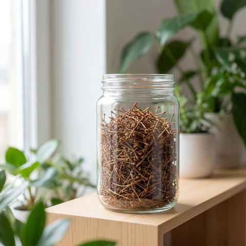 QUEUES DE CERISE  ENTIÈRES pédoncule fructifère rouge