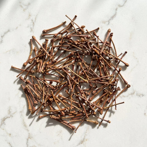 QUEUES DE CERISE  ENTIÈRES pédoncule fructifère rouge