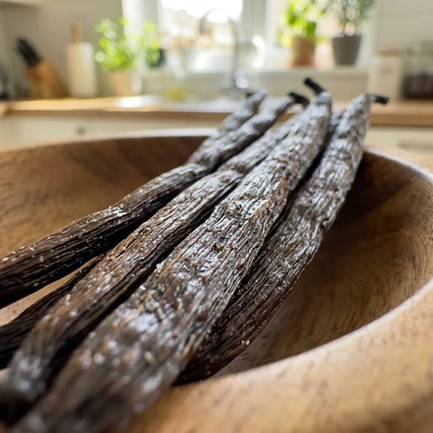 VANILLE gousses gourmet 14-16cm bio