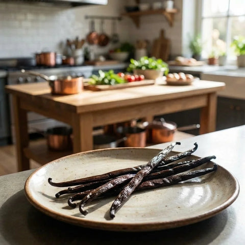 VANILLE gousses gourmet 14-16cm bio